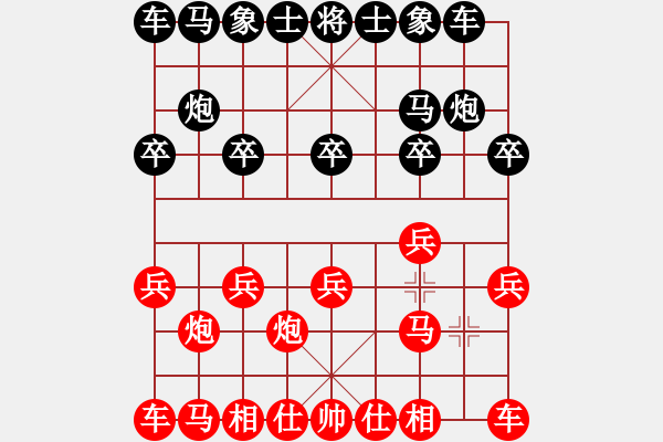 象棋棋譜圖片：第一輪 榆林隊(duì)高有有先負(fù)銅川隊(duì)孫根成 - 步數(shù)：5 