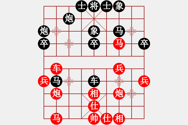 象棋棋譜圖片：北京威凱＆金環(huán)建設京冀聯(lián)隊 王禹博 勝 梅州喜德盛隊 尹昇 - 步數(shù)：40 