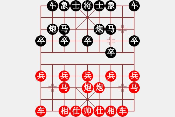 象棋棋譜圖片：浙江泰順隊 唐思楠 負 深圳朝向象棋隊 左文靜 - 步數(shù)：10 