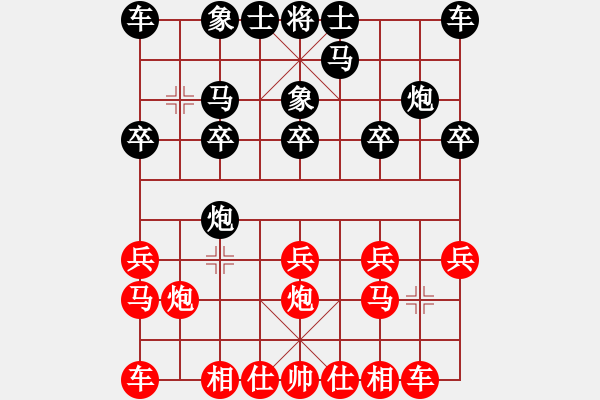 象棋棋譜圖片：電燈太亮(5星)-勝-外掛(6星) - 步數(shù)：10 