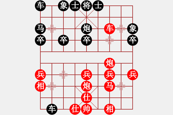 象棋棋譜圖片：順炮直車左炮巡河破橫車010 - 步數(shù)：0 