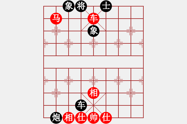 象棋棋譜圖片：Checkmate with Horse - 步數(shù)：1 