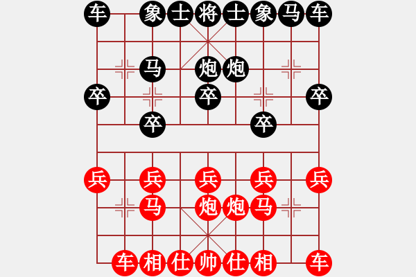 象棋棋譜圖片：紫薇花對紫微郎 勝 紅紅格格 - 步數(shù)：10 