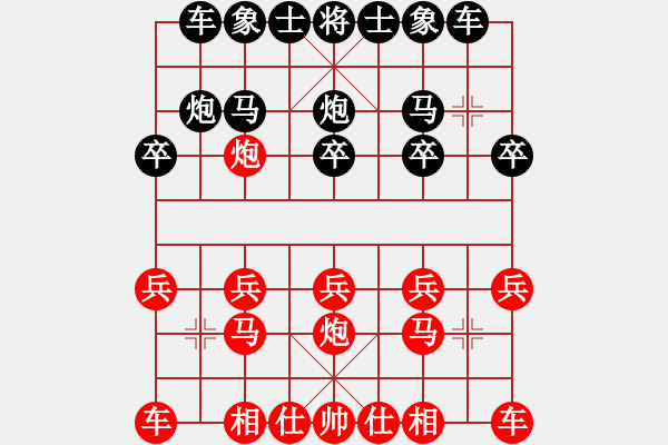 象棋棋譜圖片：鶴舞白沙(9段)-勝-紅衣殺手(4段) - 步數(shù)：10 