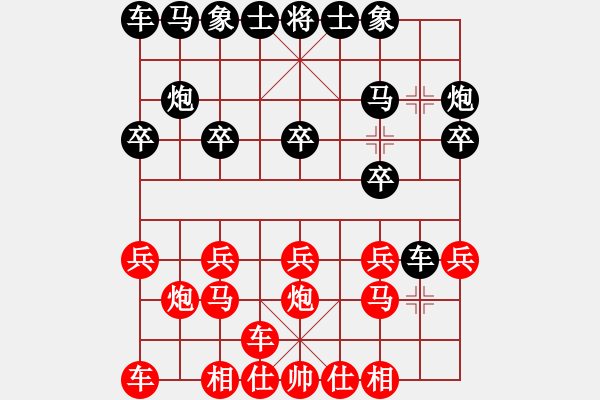 象棋棋譜圖片：儀征成明宏先勝安徽王建鳴（第七輪） - 步數(shù)：10 