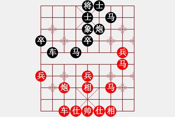 象棋棋譜圖片：何足道也(8段)-負(fù)-別亦難(月將) 中炮過河車互進(jìn)七兵對(duì)屏風(fēng)馬平炮兌車 其他 - 步數(shù)：60 