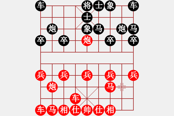 象棋棋譜圖片：烏金中槍劉(6星)-負(fù)-小卒愛吃車(3星) - 步數(shù)：10 