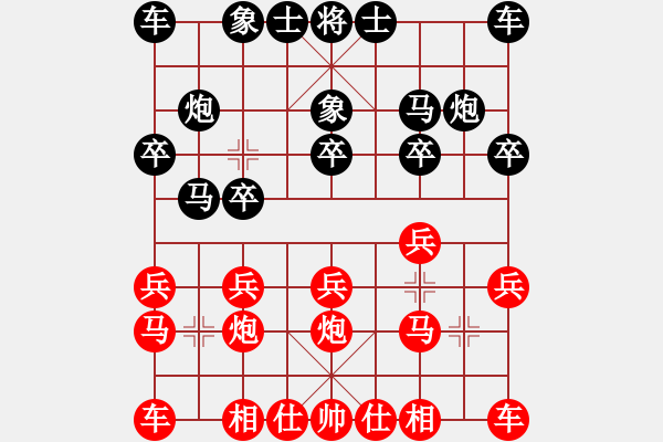 象棋棋譜圖片：美麗心靈(月將)-負(fù)-夏楠(9段) - 步數(shù)：10 