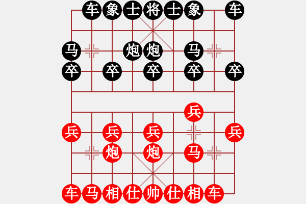 象棋棋譜圖片：絲情棋意（業(yè)5-1）先勝職業(yè)短線（業(yè)4-1）201805030003.pgn - 步數(shù)：10 