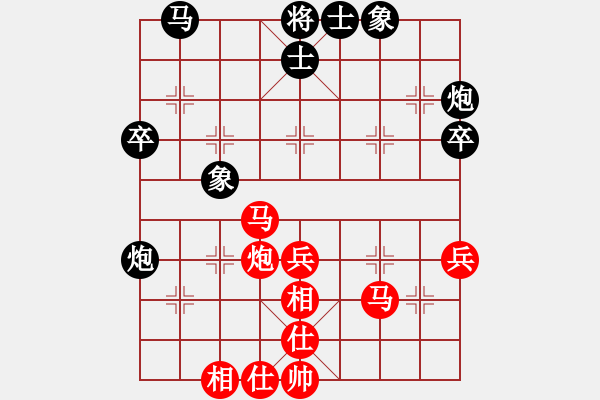 象棋棋譜圖片：九民黨(業(yè)8-3)先和羅剛(業(yè)8-2)202203132351.pgn - 步數(shù)：40 