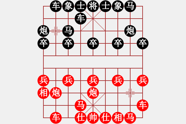 象棋棋譜圖片：★棋壇尊者★[407612993] -VS- 大美中華[3127194585] - 步數(shù)：10 