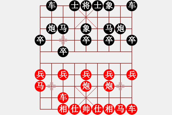 象棋棋譜圖片：百思不得棋解[575644877] -VS- 馬麒麟[120229953] - 步數(shù)：10 