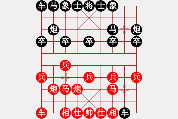 象棋棋譜圖片：汪洋 先勝 林煜昊 - 步數(shù)：10 