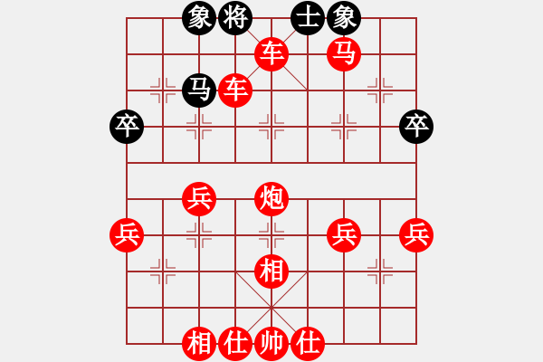 象棋棋譜圖片：防守宜嚴(yán)(9級(jí))-勝-用智而飛(1段) - 步數(shù)：59 