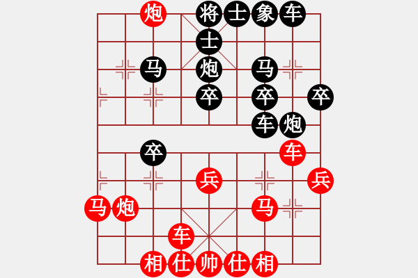 象棋棋譜圖片：nghiemcm(6段)-勝-keepingon(5段) - 步數(shù)：30 