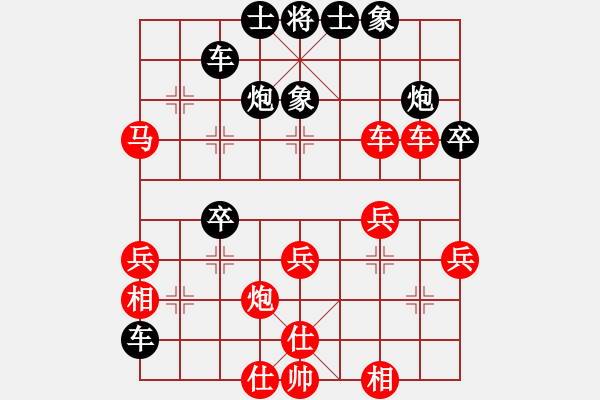 象棋棋譜圖片：江蘇隊(duì) 楊伊 和 黑龍江 王琳娜 - 步數(shù)：40 