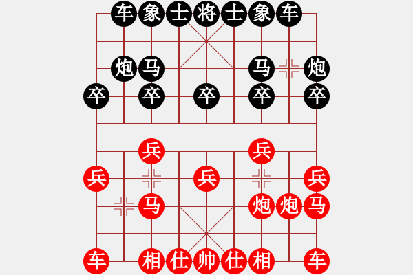 象棋棋譜圖片：甘肅象棋聯(lián)盟基地二 盲人指路 先勝 甘肅群-護(hù)陽(yáng) - 步數(shù)：10 