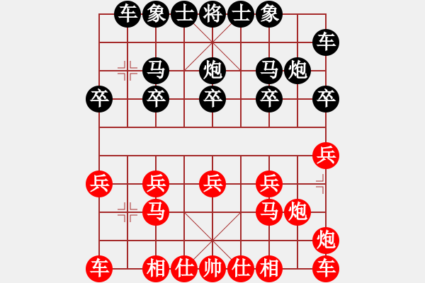 象棋棋譜圖片：甘肅象棋聯(lián)盟基地二 盲人指路 先負(fù) 甘肅群-護(hù)陽(yáng) - 步數(shù)：10 