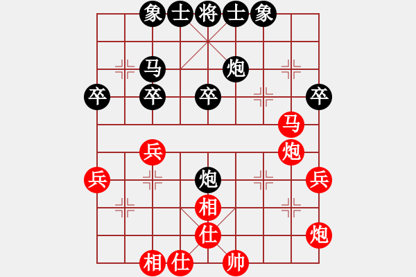 象棋棋譜圖片：河北 孟繁睿 勝 北京 唐丹 - 步數(shù)：40 