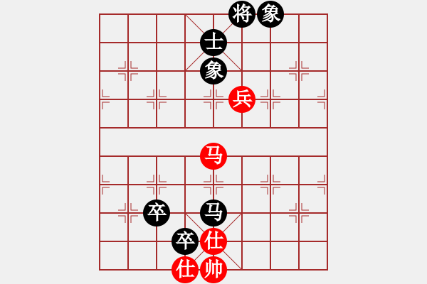 象棋棋譜圖片：左馬盤橫車  紅兵五平四 - 步數(shù)：120 