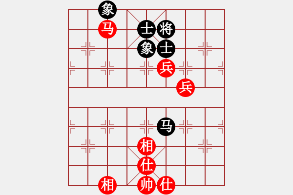 象棋棋譜圖片：‖棋家軍‖皎月2[2739506104] -VS- 浪得虛名[540321347] - 步數(shù)：100 