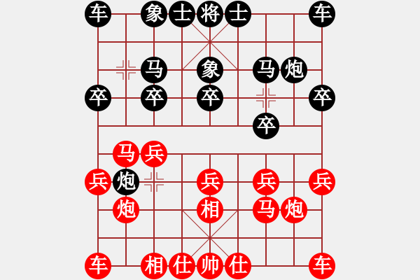 象棋棋譜圖片：天涯戰(zhàn)勝張神棋 - 步數(shù)：10 