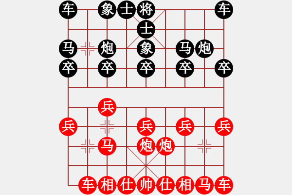 象棋棋譜圖片：評(píng)測(cè)業(yè)四之戰(zhàn)以靜制動(dòng) - 步數(shù)：10 