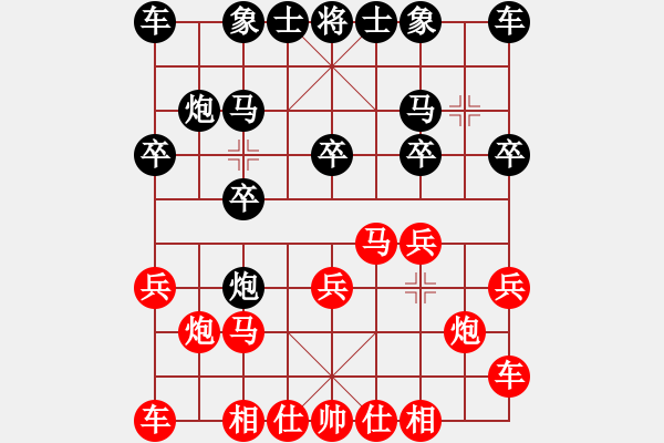 象棋棋譜圖片：第05輪 第08臺 濰坊市代表隊(duì)孫振勇 先勝 威海市代表隊(duì)紀(jì)華東 - 步數(shù)：10 