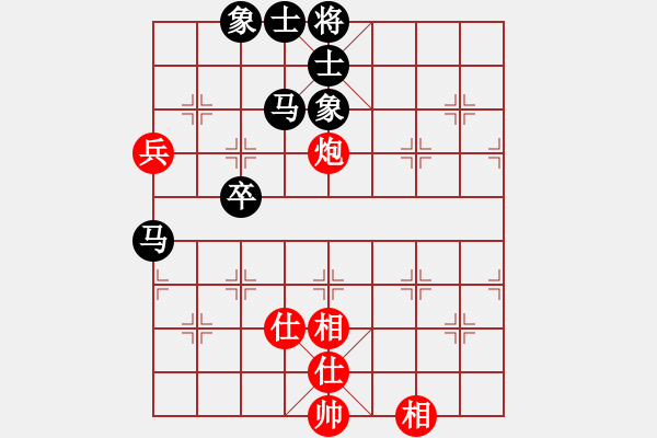 象棋棋谱图片：廖浩羽先負陳靖中 - 步数：110 