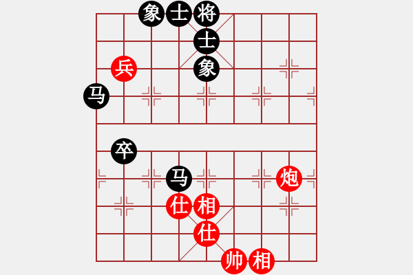 象棋棋谱图片：廖浩羽先負陳靖中 - 步数：130 