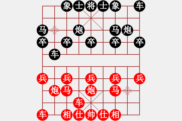 象棋棋譜圖片：橫才俊儒[292832991] -VS- 兔子[912426940] - 步數(shù)：10 