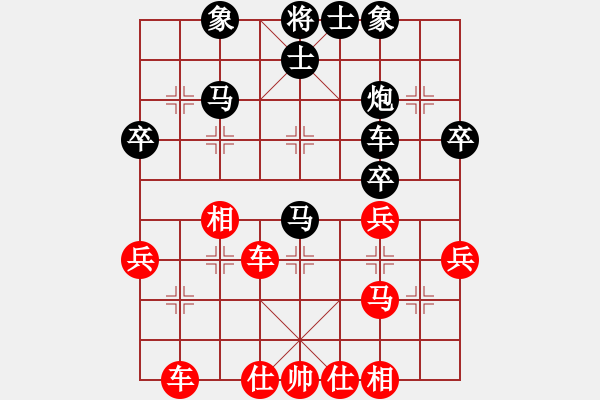 象棋棋譜圖片：胖胖娃(9段)-負(fù)-軍港的晚霞(5段) - 步數(shù)：40 