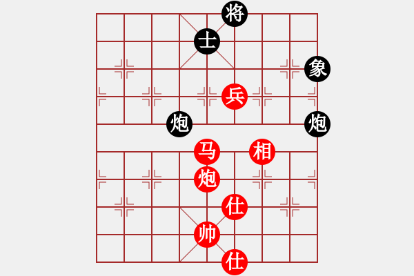 象棋棋譜圖片：棋局-1122k - 步數(shù)：80 