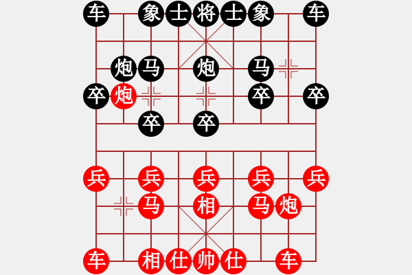 象棋棋譜圖片：我 先勝 王茹華 - 步數(shù)：10 