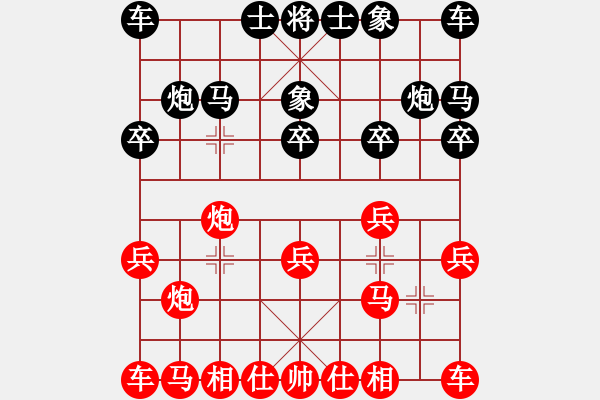 象棋棋譜圖片：Van co nhanh: Ngo Van Quang tien thang MN (hoa hau - 步數(shù)：10 