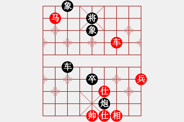 象棋棋譜圖片：周軍 先和 謝業(yè)枧 - 步數(shù)：80 