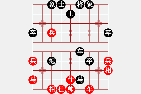 象棋棋譜圖片：無敵戰(zhàn)車王(2段)-負(fù)-禪棋(9段) - 步數(shù)：50 