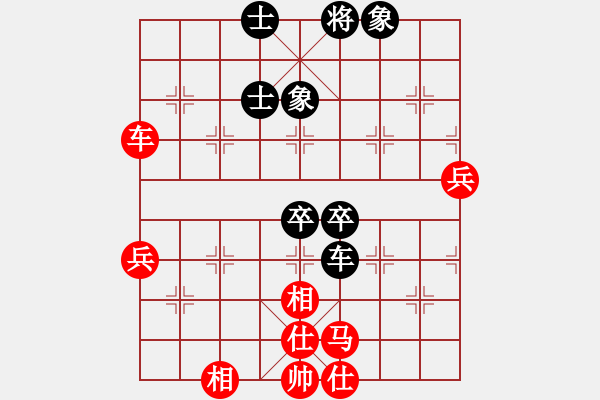 象棋棋譜圖片：雄鷹展翅(7段)-勝-rarara(6段)中炮過(guò)河車七路馬對(duì)屏風(fēng)馬 - 步數(shù)：90 