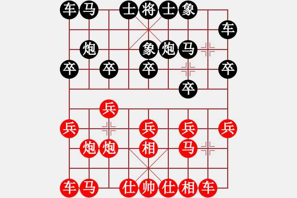 象棋棋譜圖片：2018.2.3.14山頂賽6后和金鉤炮謝曉菲.pgn - 步數(shù)：10 