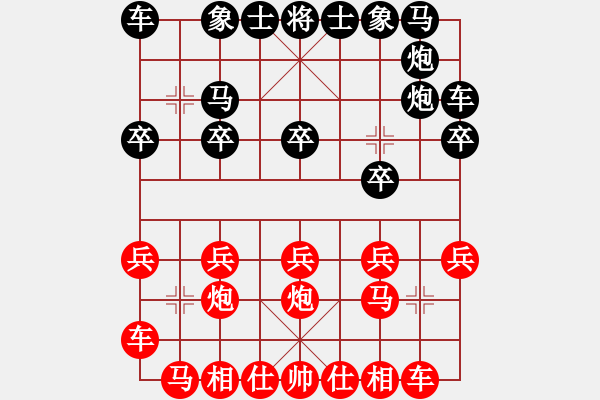 象棋棋譜圖片：老少對(duì)：鴛鴦炮亂殺一氣 - 步數(shù)：10 