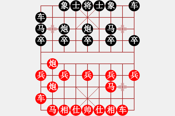 象棋棋譜圖片：巡河炮19回合絕殺小5 - 步數(shù)：10 