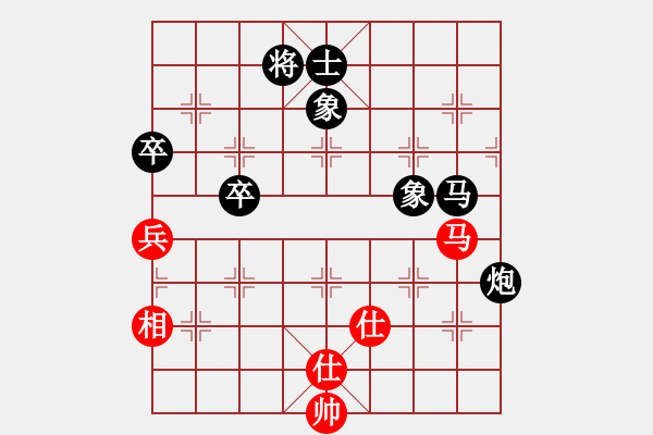 象棋棋譜圖片：分紅比例符合技術(shù)開 負 雄獅 - 步數(shù)：100 