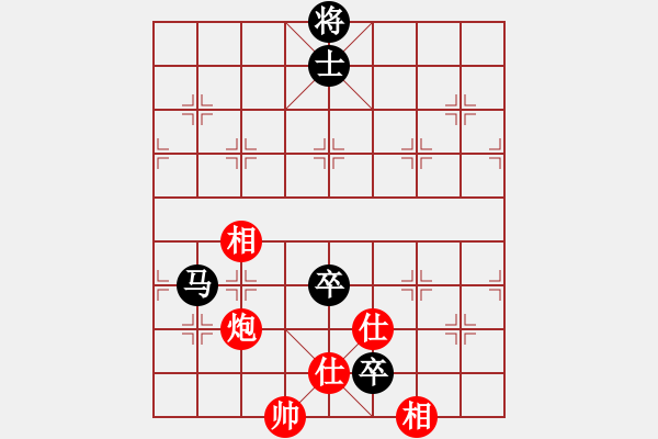 象棋棋譜圖片：獨一無(月將)-和-王隱(日帥) - 步數(shù)：159 