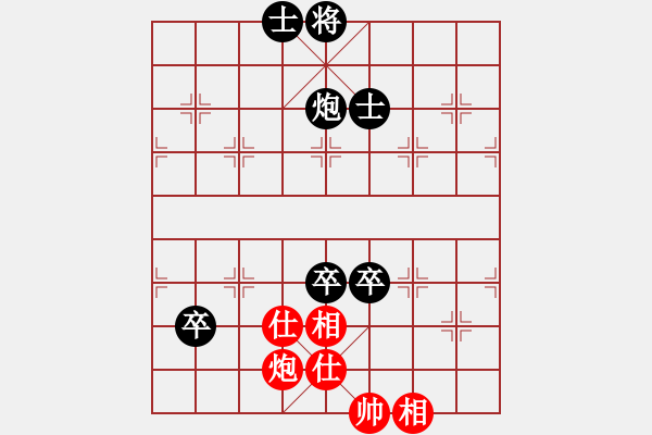 象棋棋譜圖片：屏風(fēng)馬應(yīng)五六炮黑轉(zhuǎn)后補(bǔ)列炮紅正馬（旋風(fēng)14層后勝巫師大師級(jí)） - 步數(shù)：100 