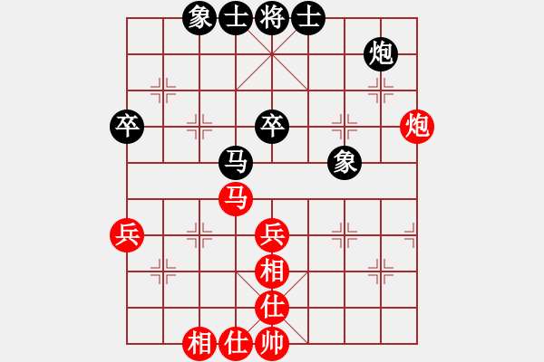 象棋棋谱图片：张琳 先和 玉向立 - 步数：60 