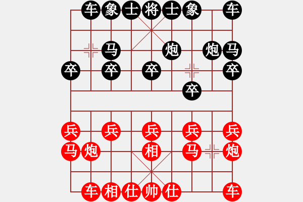 象棋棋譜圖片：日月星云(3段)-負(fù)-太陽公公(3段) - 步數(shù)：10 