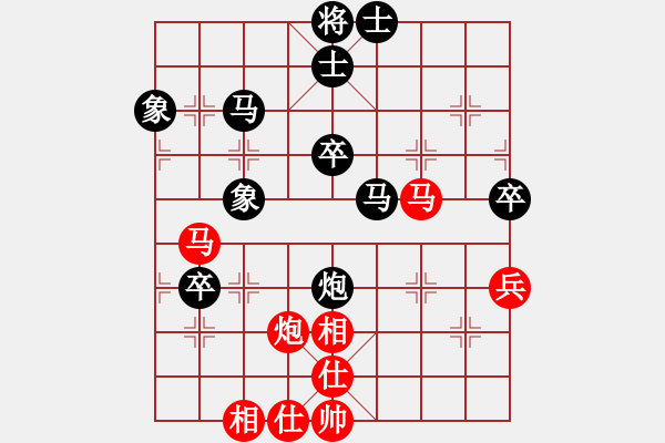 象棋棋譜圖片：分紅比例符合技術(shù)開 和 hada - 步數(shù)：50 