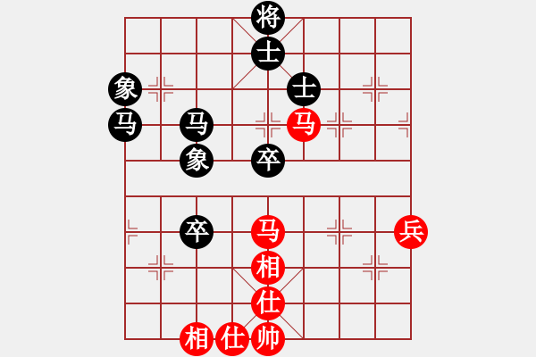 象棋棋譜圖片：分紅比例符合技術(shù)開 和 hada - 步數(shù)：70 