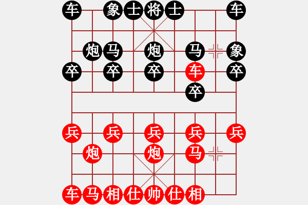 象棋棋譜圖片：常州15運老年人象棋賽（楊正義黑勝）1 - 步數(shù)：10 