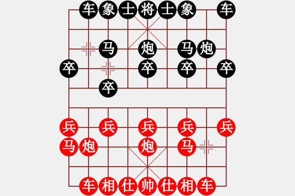 象棋棋譜圖片：橫才俊儒[292832991] -VS- 吉祥[173796008] - 步數(shù)：10 